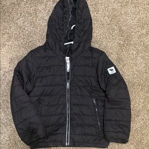Abercrombie Kids Black Quilted Jacket